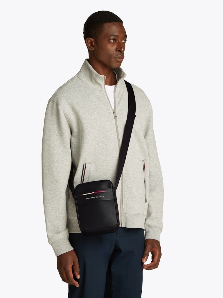 Tommy Hilfiger Siyah Erkek Çapraz Çanta - AM0AM13196BDS
