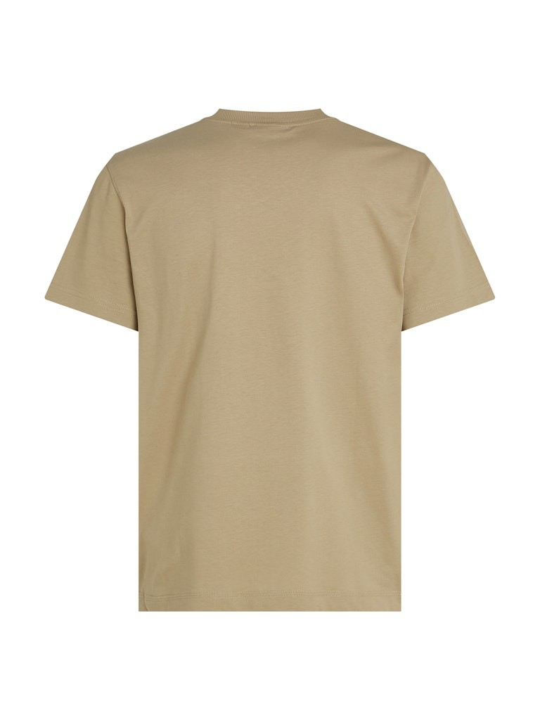Calvin Klein Rejeneratif Pamuk Kahverengirengi Erkek Kısa Kollu T-Shirt - J30J327100HI0