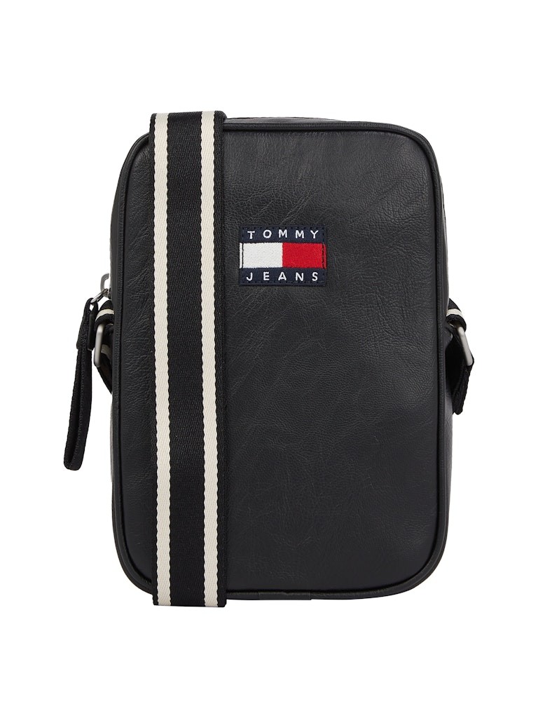 Tommy Hilfiger Siyah Erkek Çapraz Çanta - AM0AM12898BDS