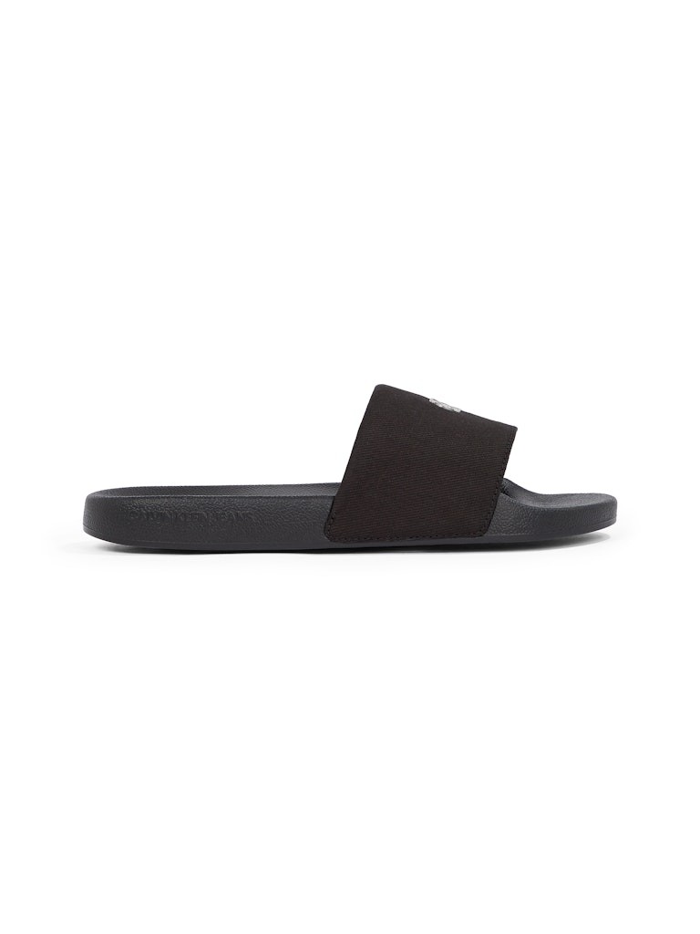 Calvin Klein Siyah Kadın Tek Bantlı Terlik - YW0YW017130GJ