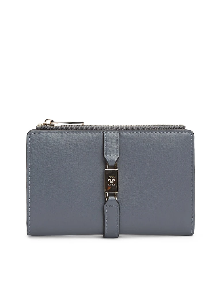 Tommy Hilfiger Kadın Gri 2'ye Katlanan Cüzdan