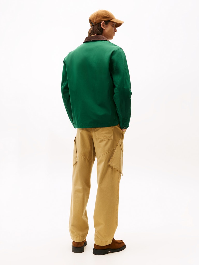 Tommy Hilfiger Erkek Wet Weather Yeşil Ceket