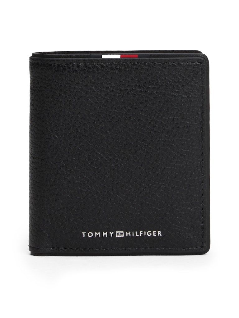 Tommy Hilfiger Erkek 3'e Katlanan Siyah Cüzdan