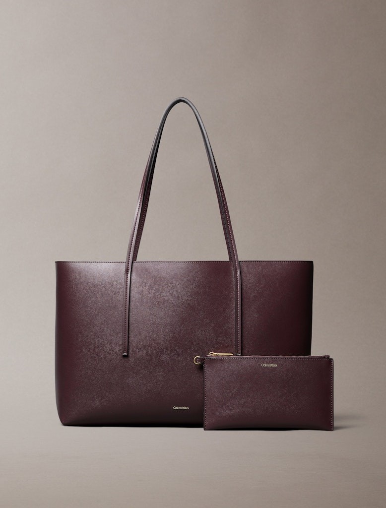 Calvin Klein Kadın Kahverengi Tote El Çantası
