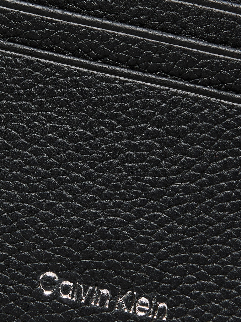 Calvin Klein Erkek Siyah Deri Kartlık Cüzdan