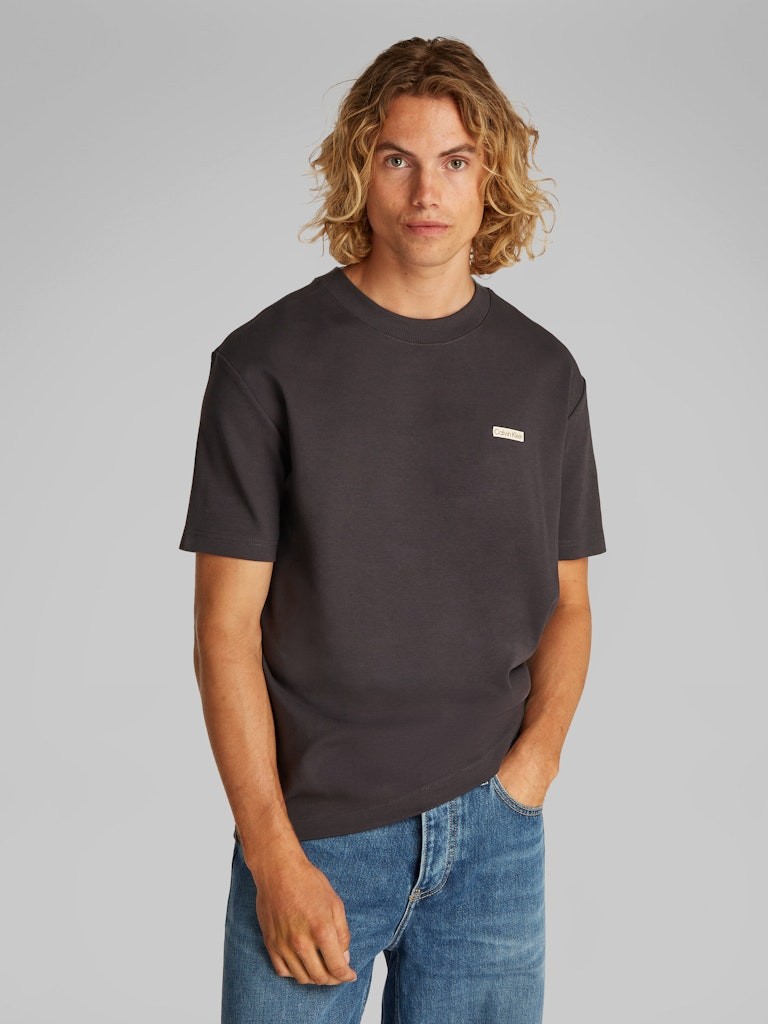 Calvin Klein Rejeneratif Pamuk Siyah Erkek Kısa Kollu T-Shirt - J30J327234BA1
