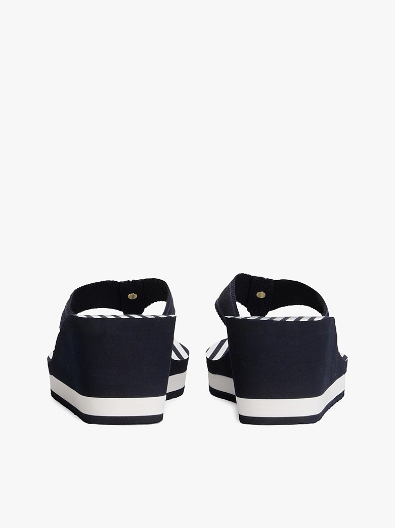 Tommy Hilfiger Lacivert Kadın Parmak Arası Terlik - FW0FW08521DW6