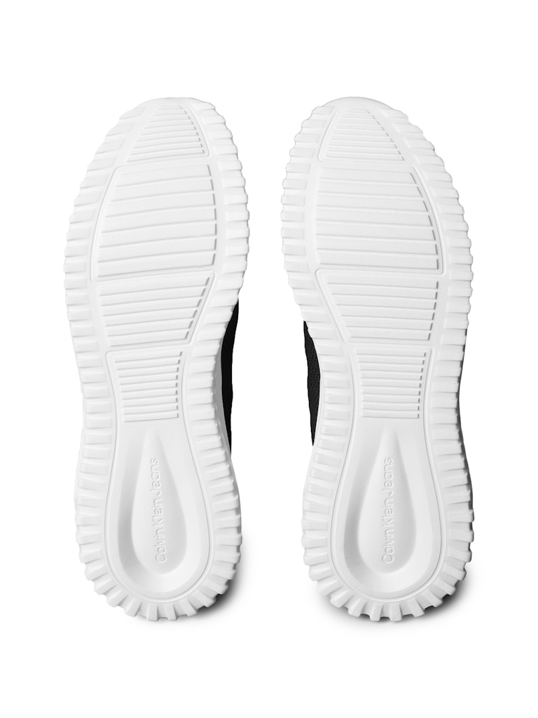 Calvin Klein Erkek Siyah Kısa Taban Runner Sneakers