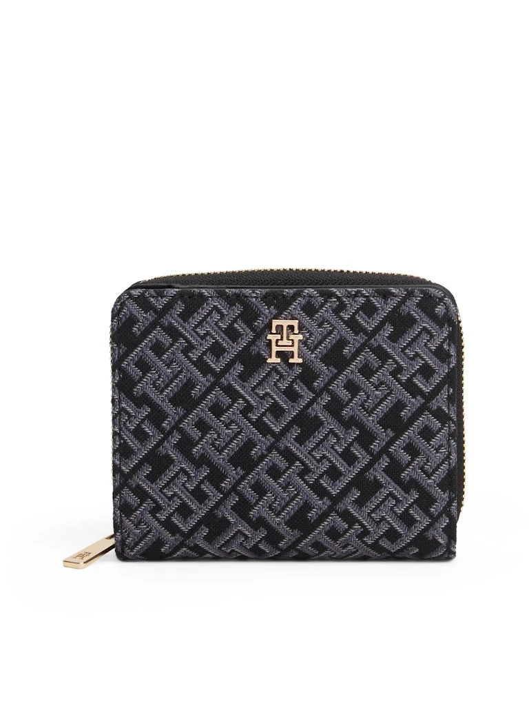 Tommy Hilfiger Kadın Siyah  Fermuarlı  Cüzdan