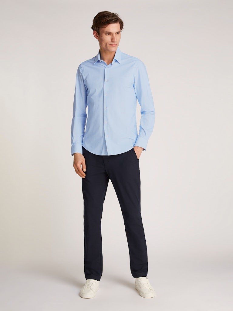 Tommy Hilfiger Mavi Erkek Gömlek - MW0MW36866C1Z