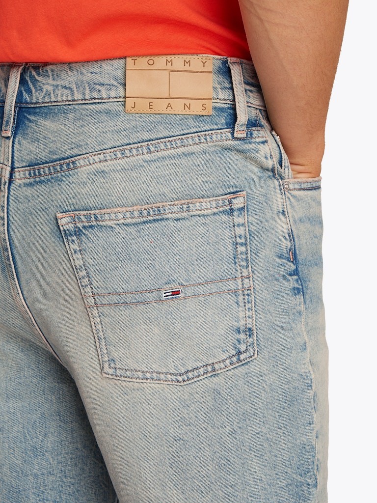 Tommy Hilfiger Denim Mavi Erkek 5 Cep Isac Şort - DM0DM209581A5