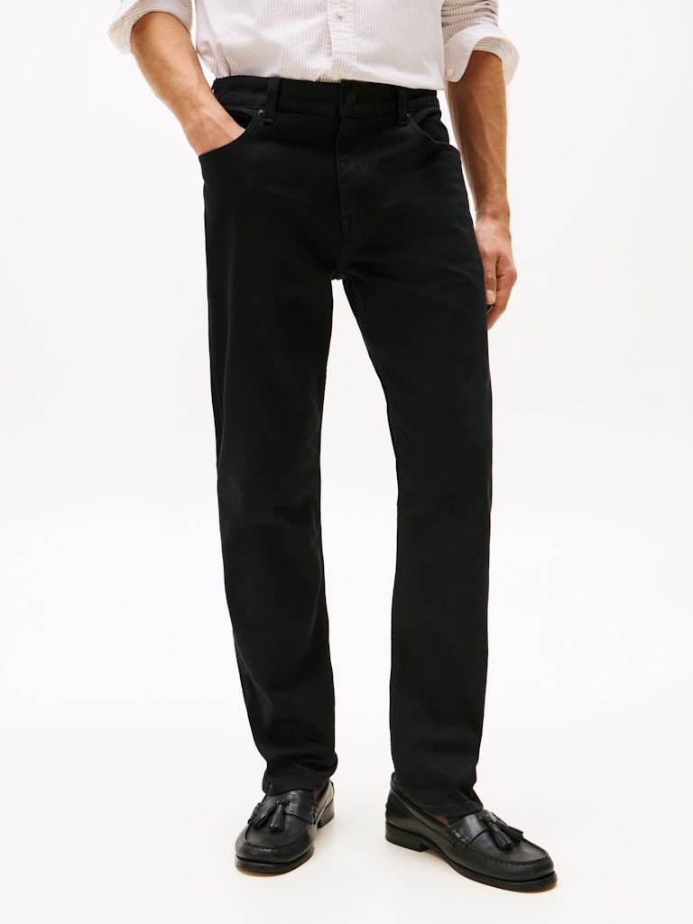 Tommy Hilfiger Erkek Siyah Jeans