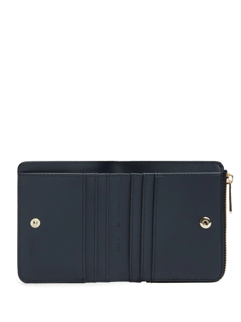 Tommy Hilfiger Kadın Lacivert Fermuarlı Cüzdan