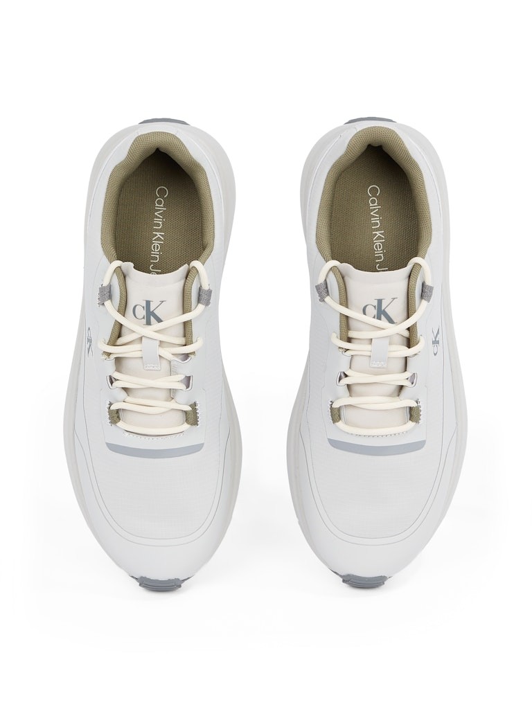 Calvin Klein Gri Erkek Kısa Taban Sneakers - YM0YM012050IS