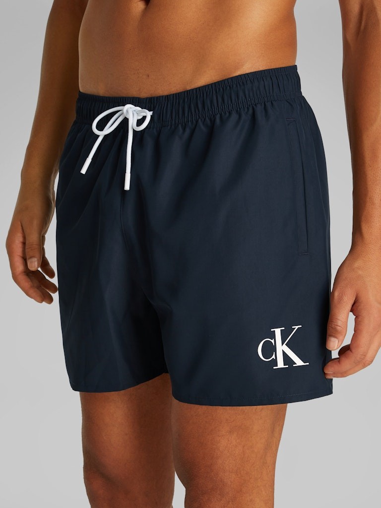 Calvin Klein Lacivert Erkek Deniz Şortu - KM0KM01101CEF