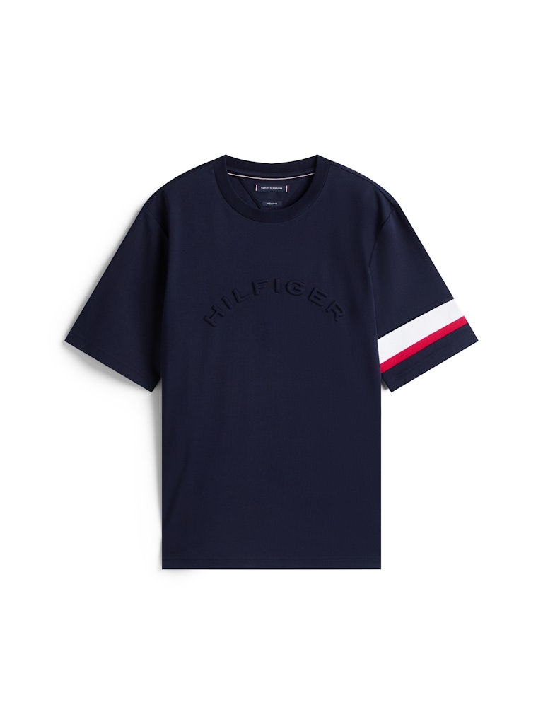 Tommy Hilfiger Erkek Lacivert  O Yaka  T-Shirt