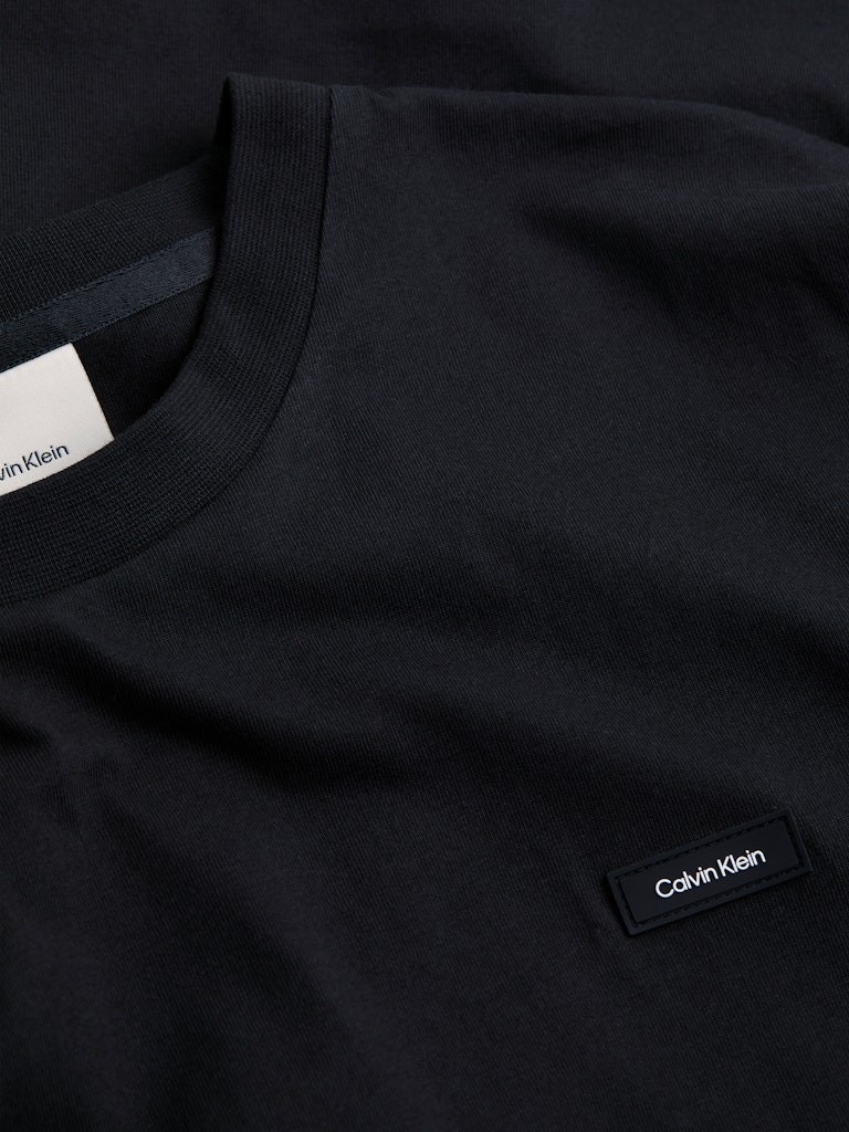 Calvin Klein Rejeneratif Pamuk Siyah Erkek Kısa Kollu T-Shirt - K10K112749BEH