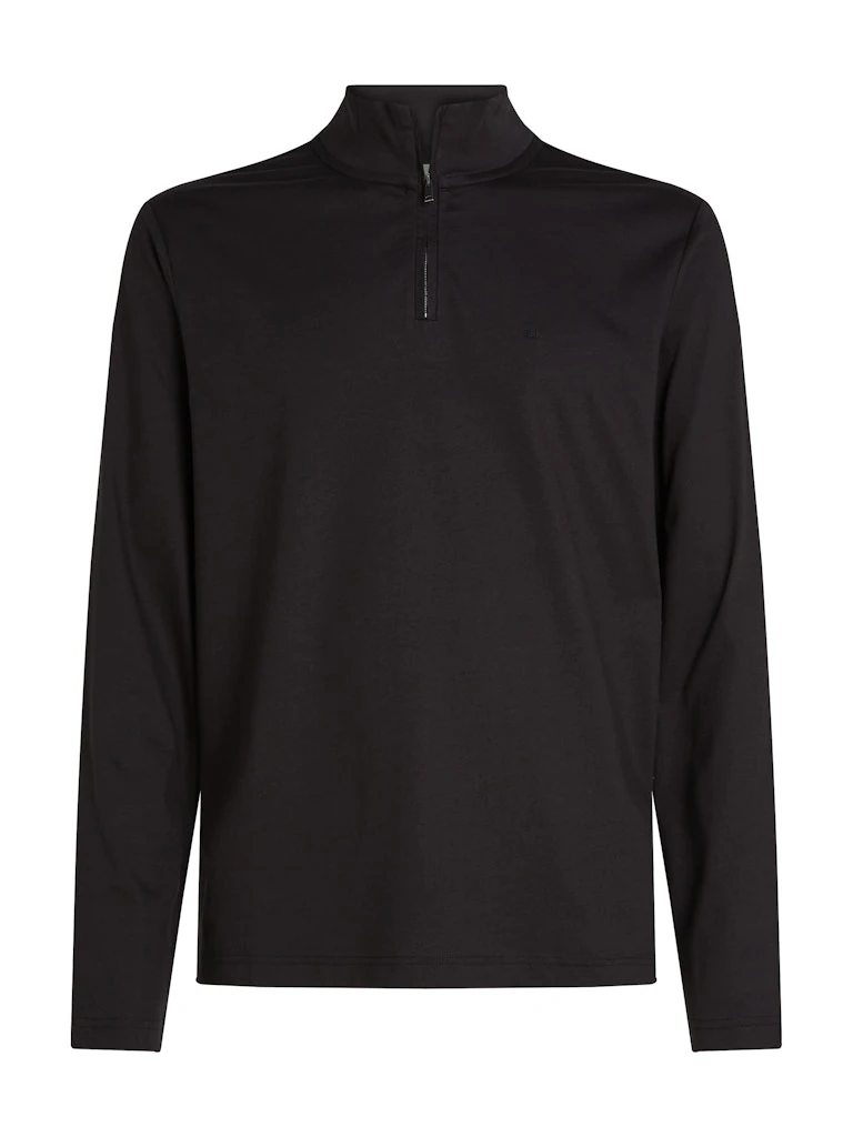 SMOOTH COTTON LS ZIP UP