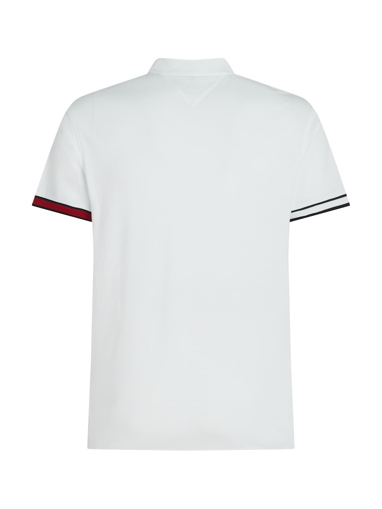 Tommy Hilfiger Erkek Beyaz Polo Yaka T-Shirt