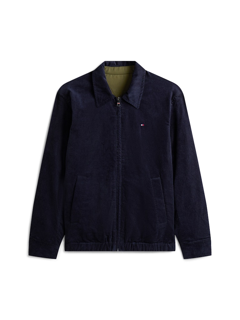 Tommy Hilfiger Erkek Çift Taraflı Lacivert Mont