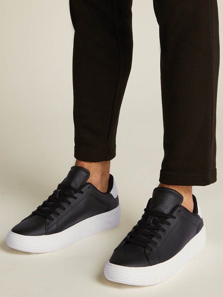 Tommy Hilfiger Erkek Siyah Spor Ayakkabı & Sneaker - EM0EM01159BDS