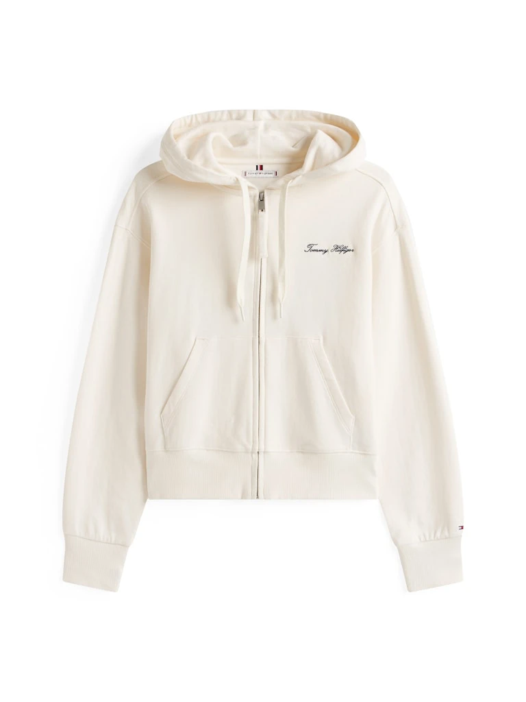 Tommy Hilfiger Kadın Beyaz Sweatshirt