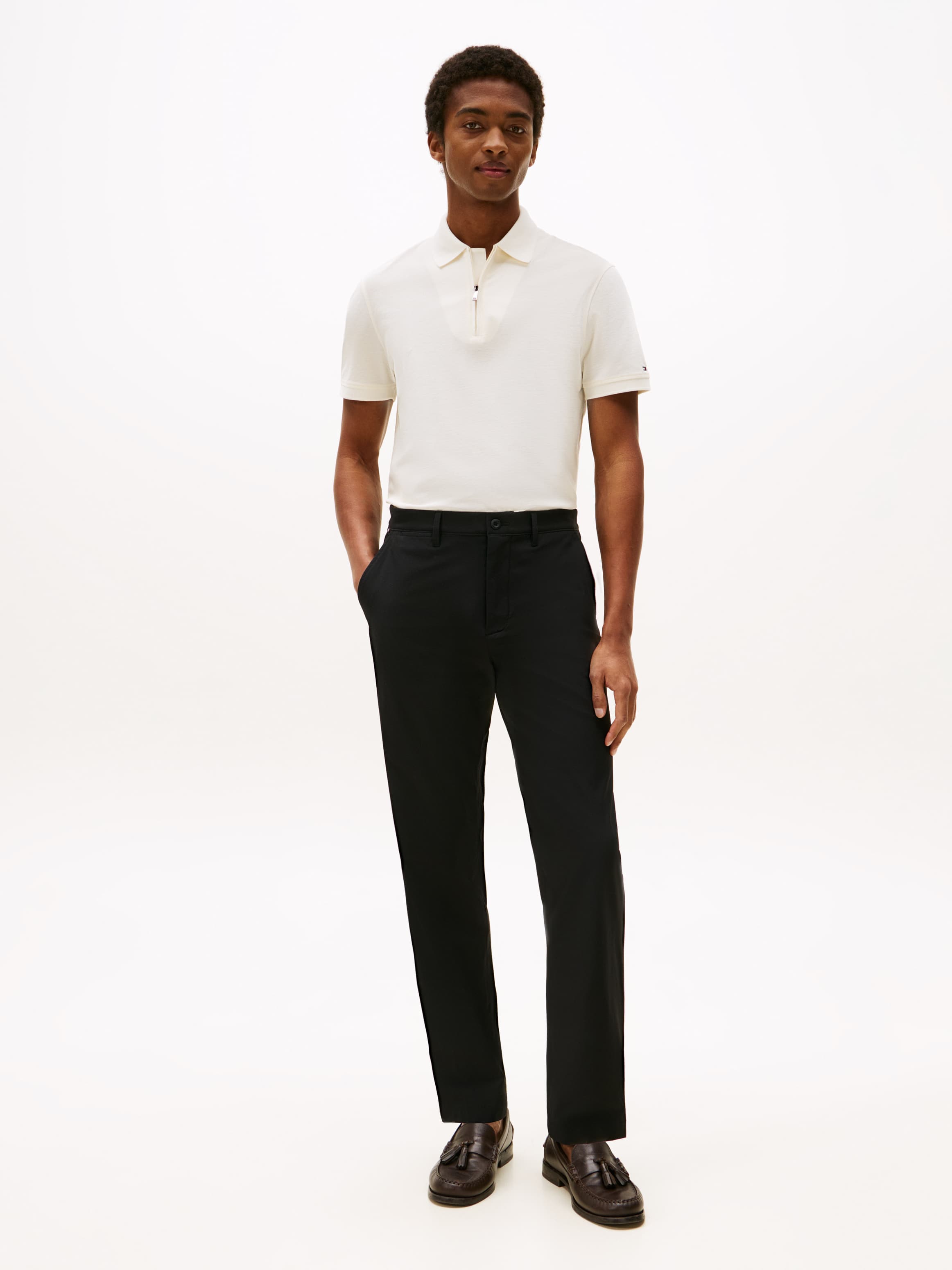 Tommy Hilfiger Sarı Erkek Polo T-Shirt