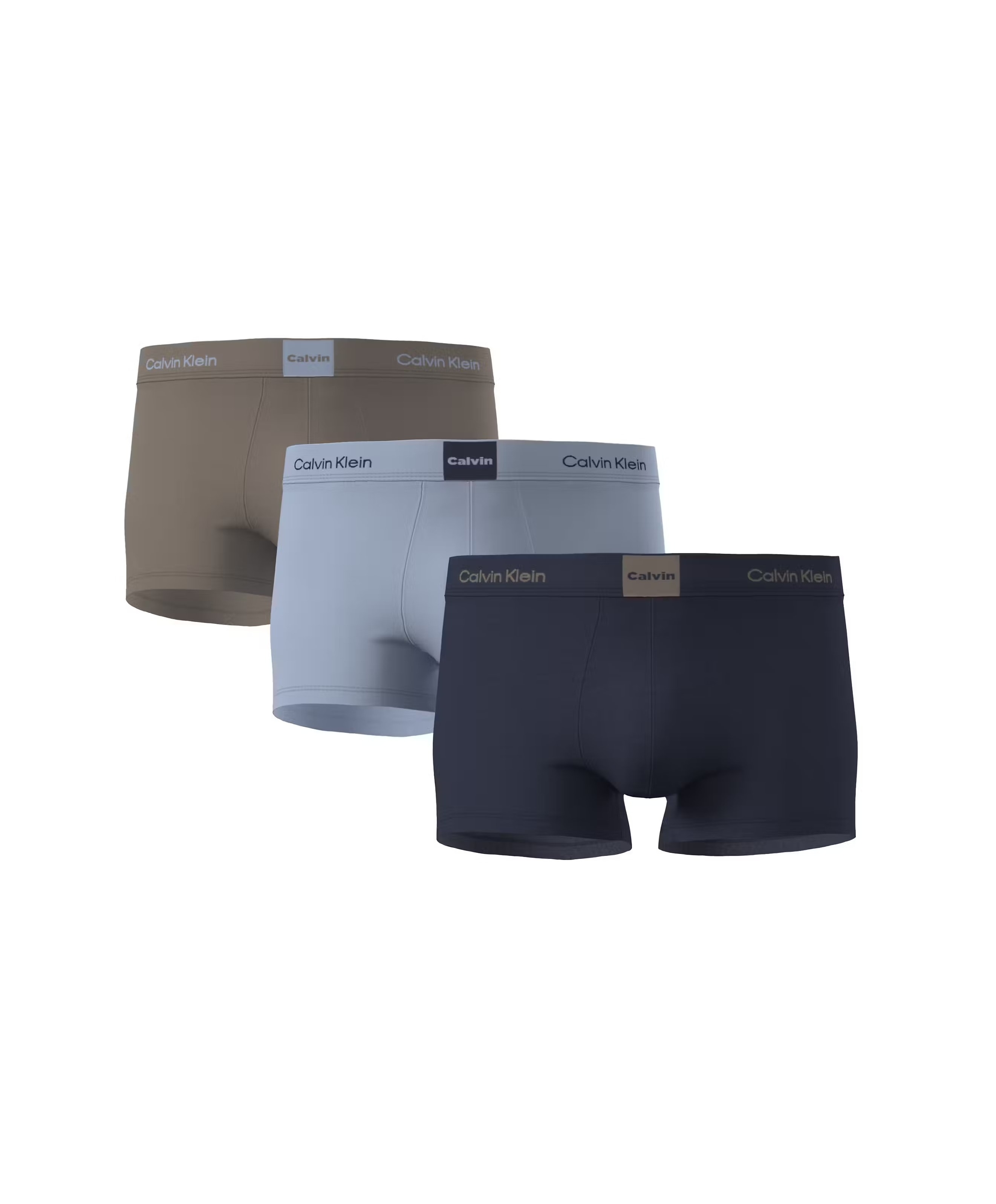 Calvin Klein Renkli Erkek 3'lü Boxer