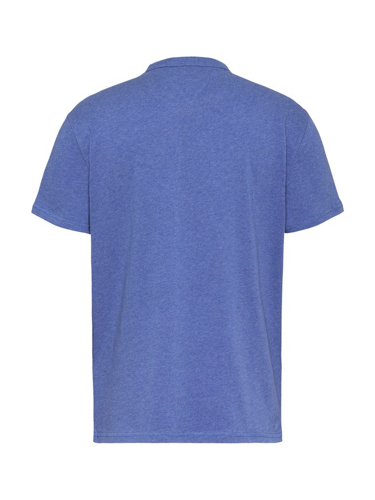 Tommy Hilfiger Rejeneratif Pamuk Mavi Erkek Kısa Kollu T-Shirt - DM0DM20322DSF