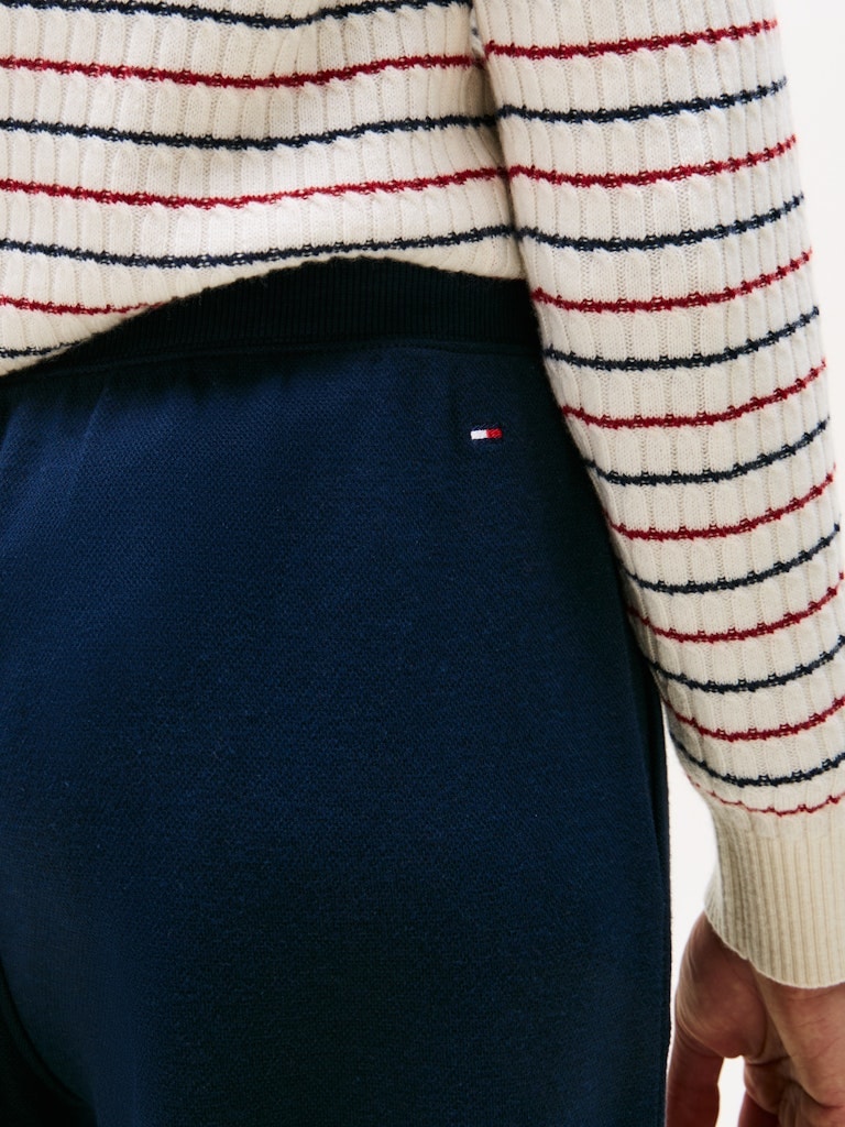 Tommy Hilfiger Kadın Lacivert Düz Paça Eşofman Altı