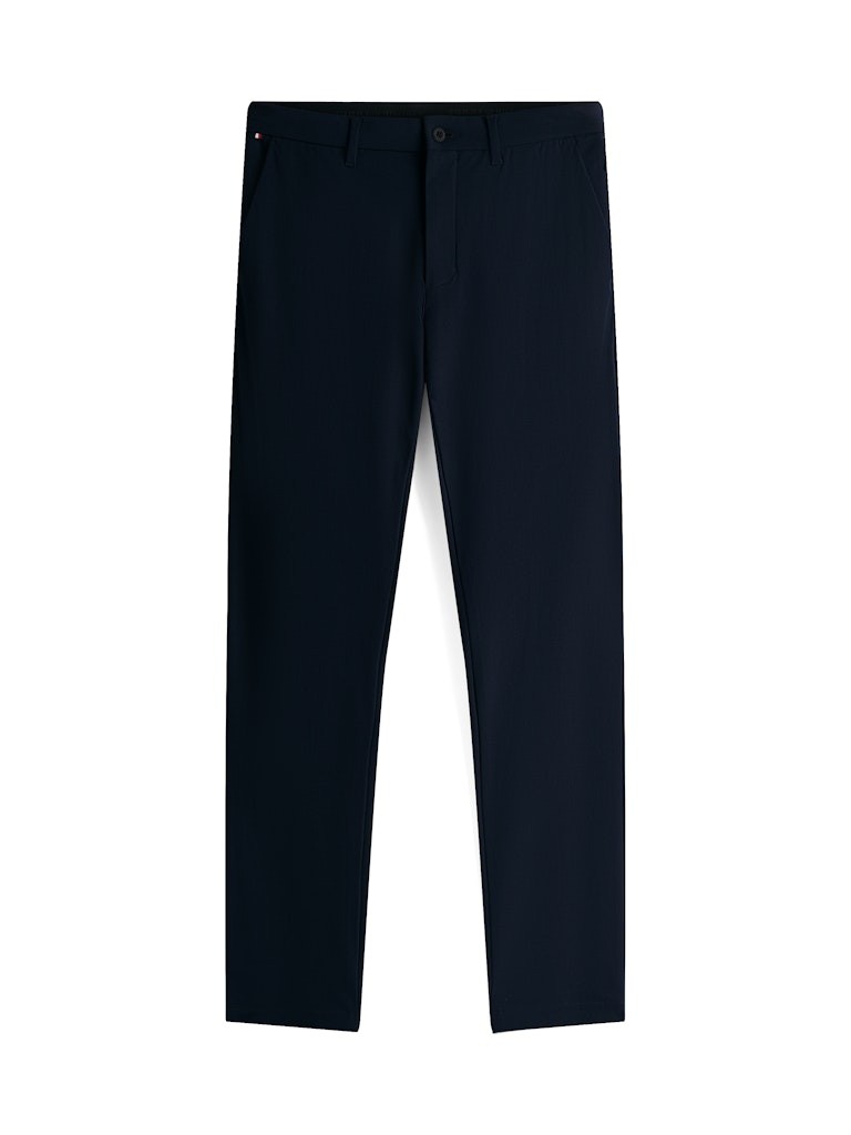 Tommy Hilfiger Erkek Mavi Oxford Pantolon
