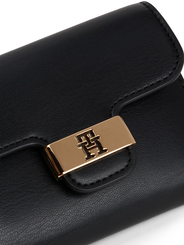 Tommy Hilfiger Kadın Siyah  3'e Katlanan  Cüzdan