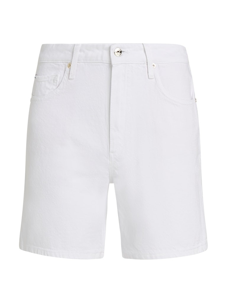 Tommy Hilfiger Denim Beyaz Kadın 5 Cep Şort - WW0WW45924YCF
