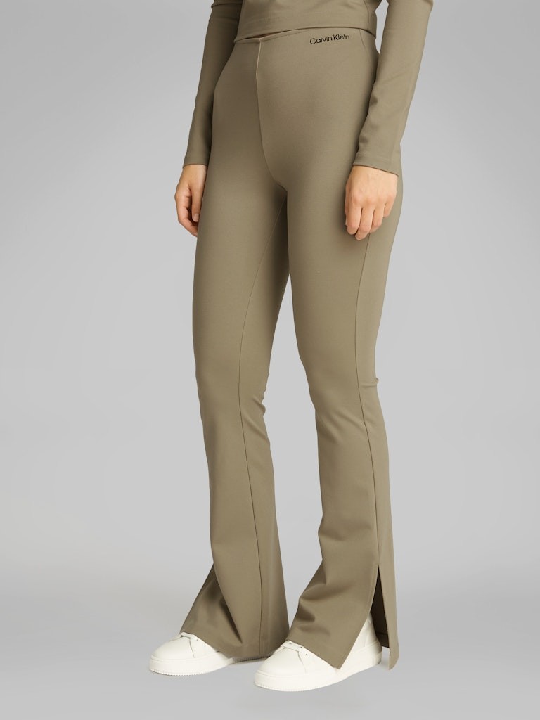 Calvin Klein Viskon Haki Kadın Tayt - J20J225089PK8