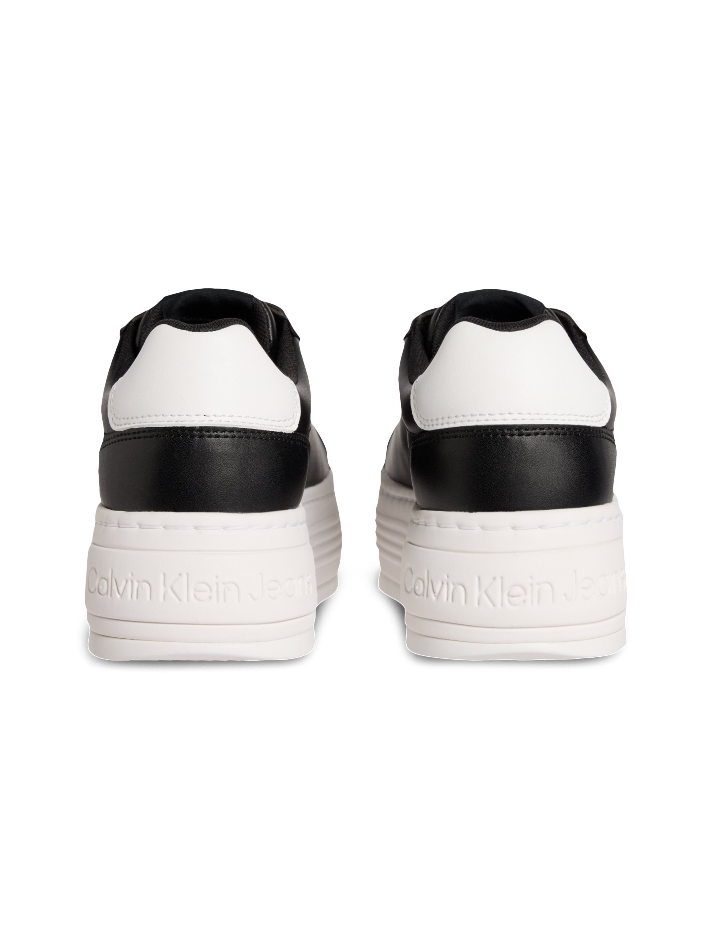 Calvin Klein Kadın Siyah Kalın Taban Sneakers