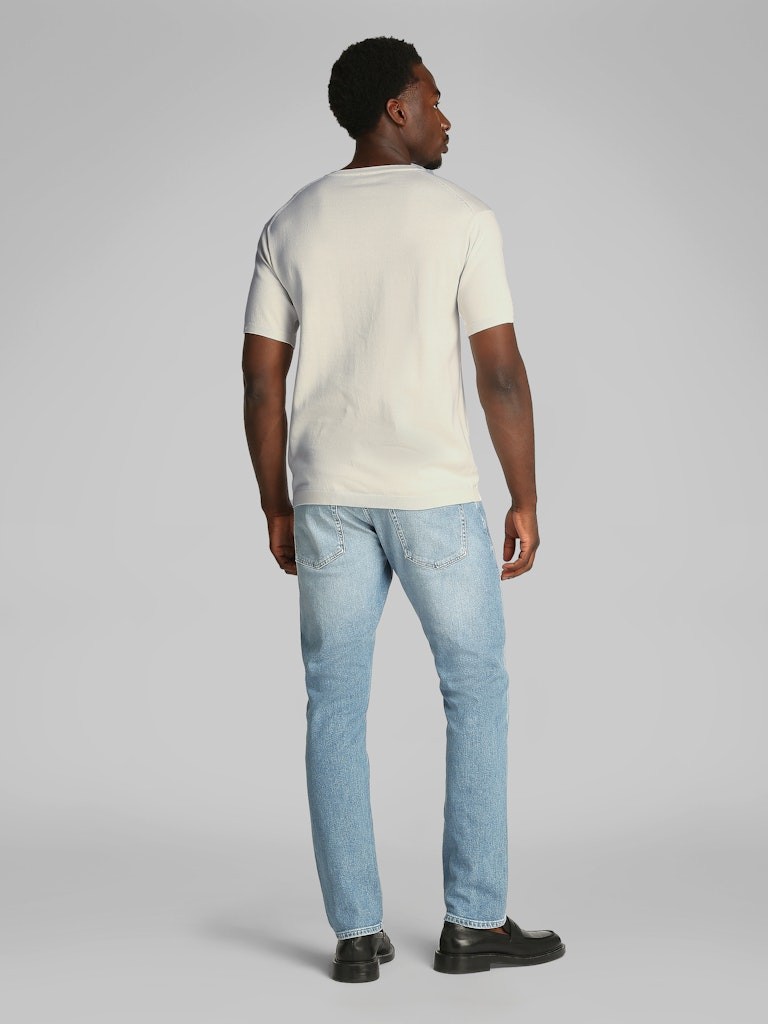 Calvin Klein Pamuk Beyaz Erkek Kısa Kollu Triko - K10K114485YAS