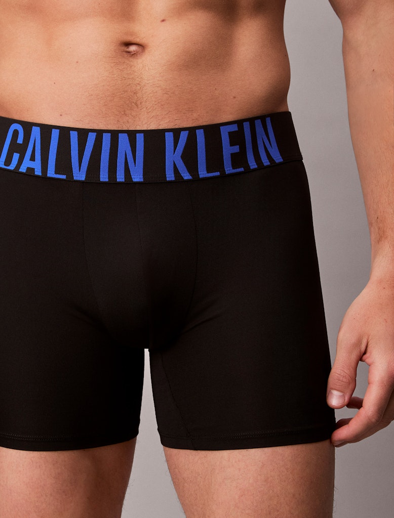 Calvin Klein Erkek Siyah  Uzun Boxer  Boxer