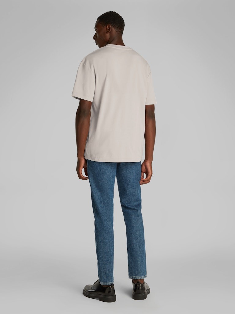Calvin Klein Rejeneratif Pamuk Gri Erkek Kısa Kollu T-Shirt - K10K114167PBQ