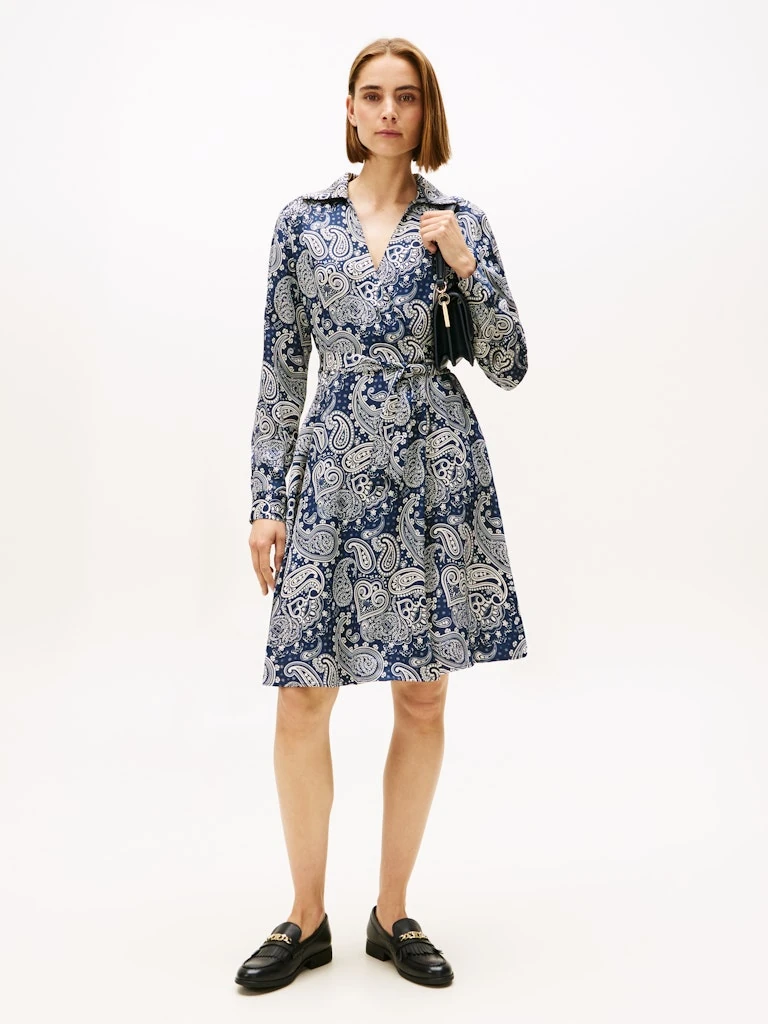 Tommy Hilfiger Kadın Lacivert Elbise