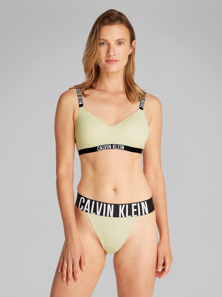 Calvin Klein Yeşil Kadın Askılı Bralet - 000QF7659EFUO