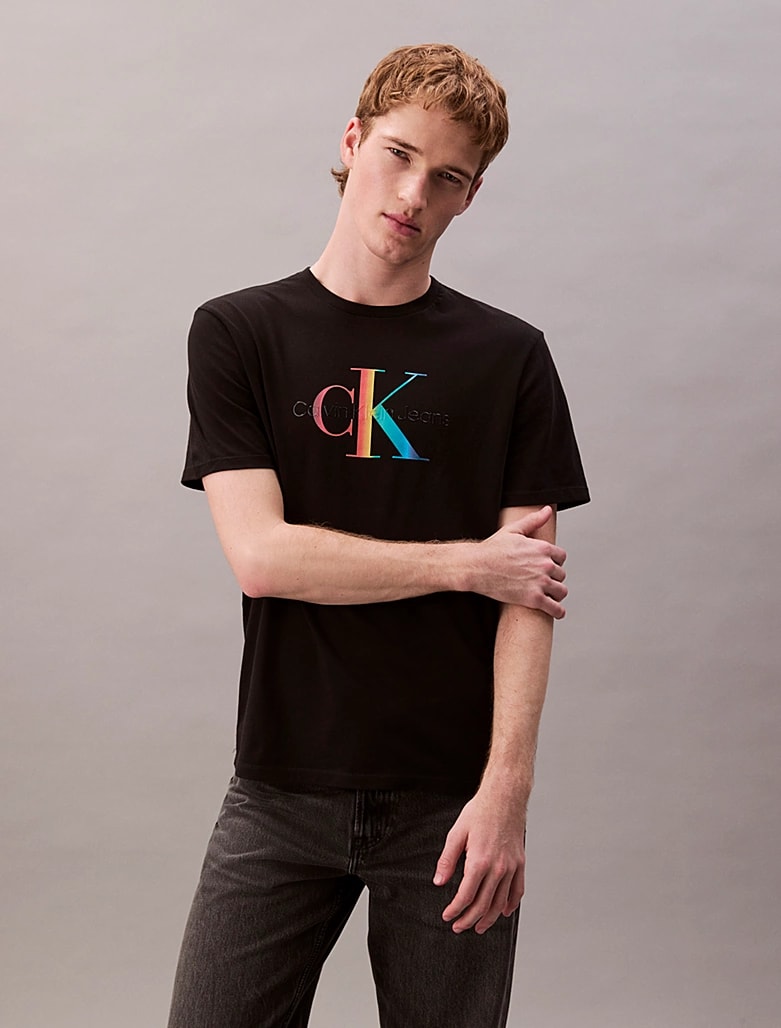 Calvin Klein Erkek Siyah T-shirt