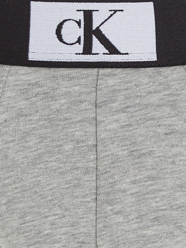 Calvin Klein Gri Erkek Uzun Boxer