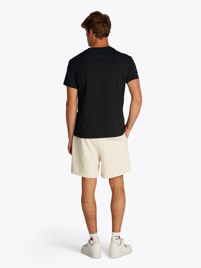 Tommy Hilfiger Rejeneratif Pamuk Siyah Erkek Kısa Kollu T-Shirt - DM0DM20814BDS