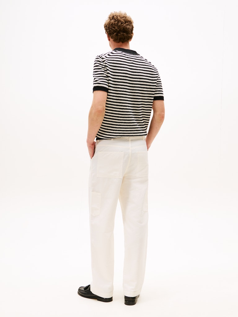 Tommy Hilfiger Erkek Beyaz Jeans