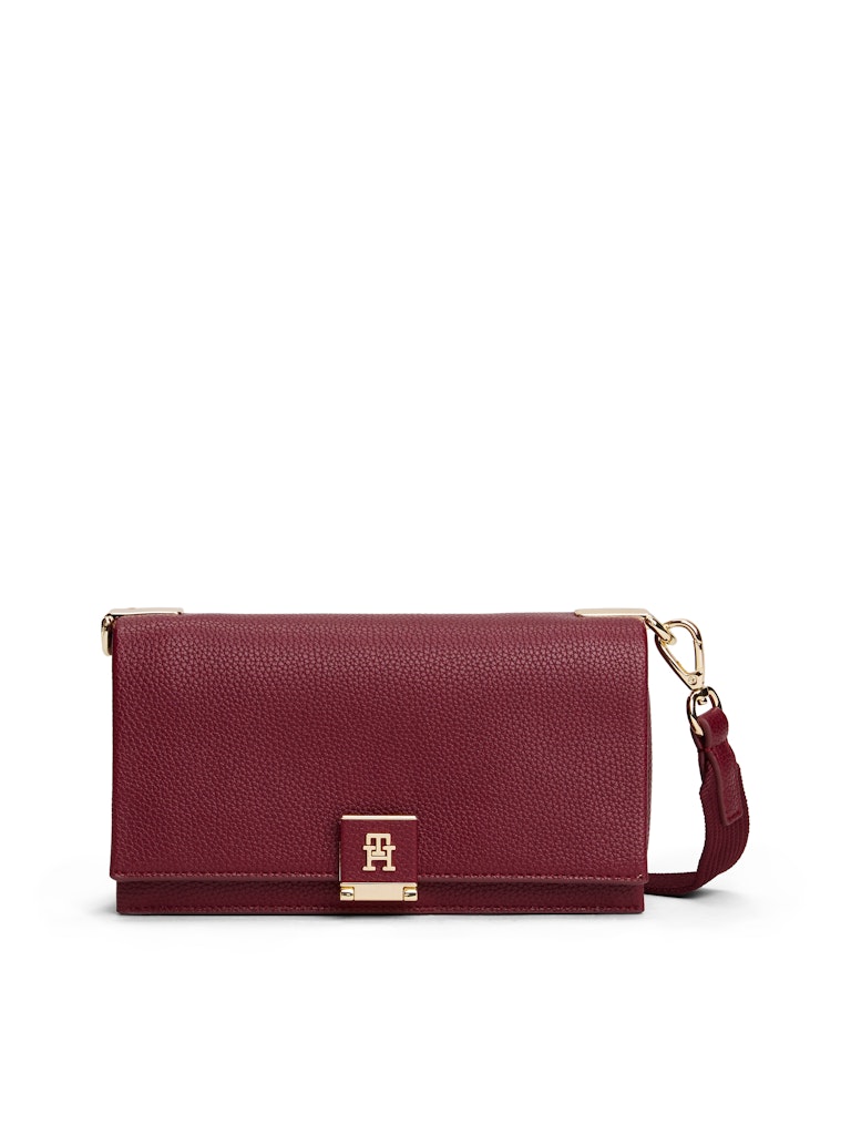 Tommy Hilfiger Kadın Bordo  Çapraz  El Çantası