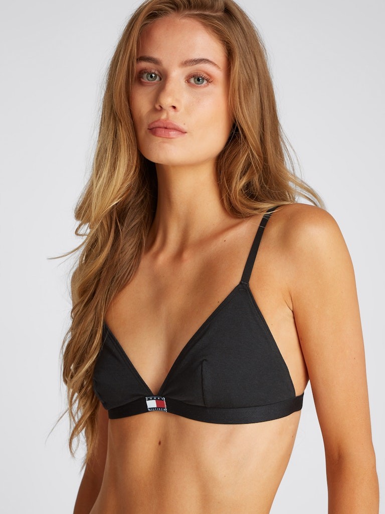 Tommy Hilfiger Pamuk Çok Renkli Kadın Üçgen Bralet - UW0UW057470IE