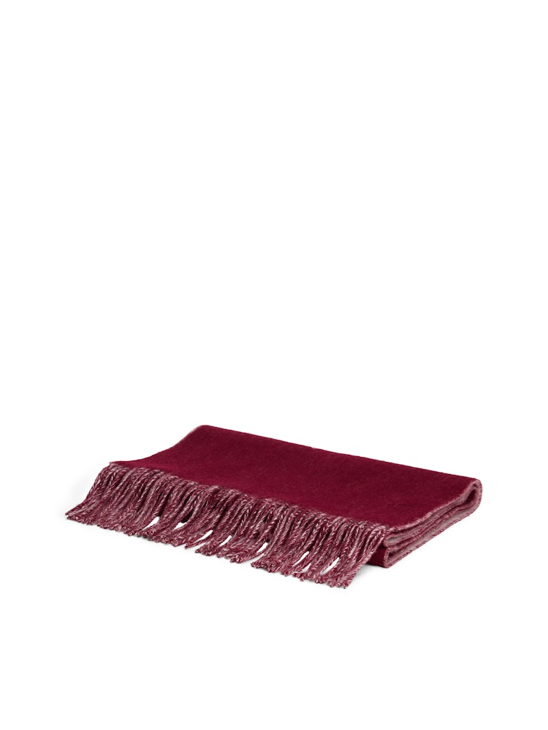 Tommy Hilfiger Kadın Bordo Şal