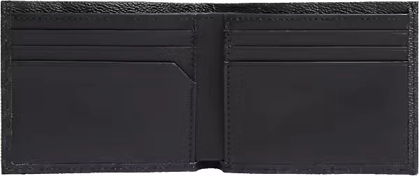 Calvin Klein Erkek Siyah 2'ye Katlanan Cüzdan