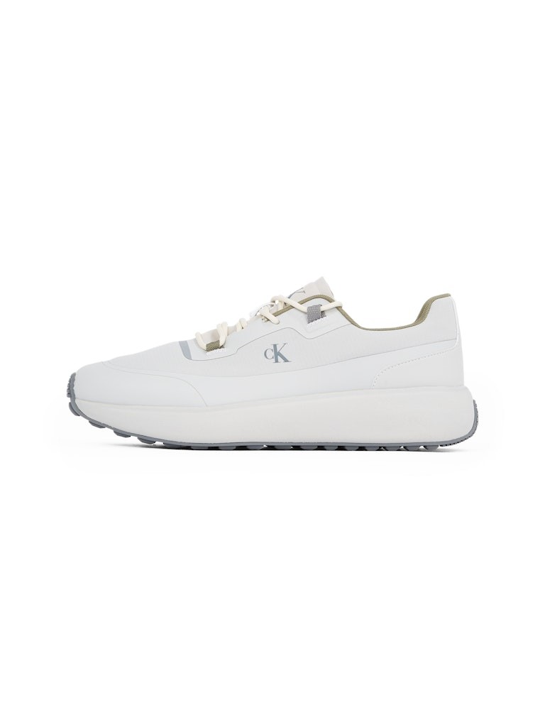 Calvin Klein Gri Erkek Kısa Taban Sneakers - YM0YM012050IS