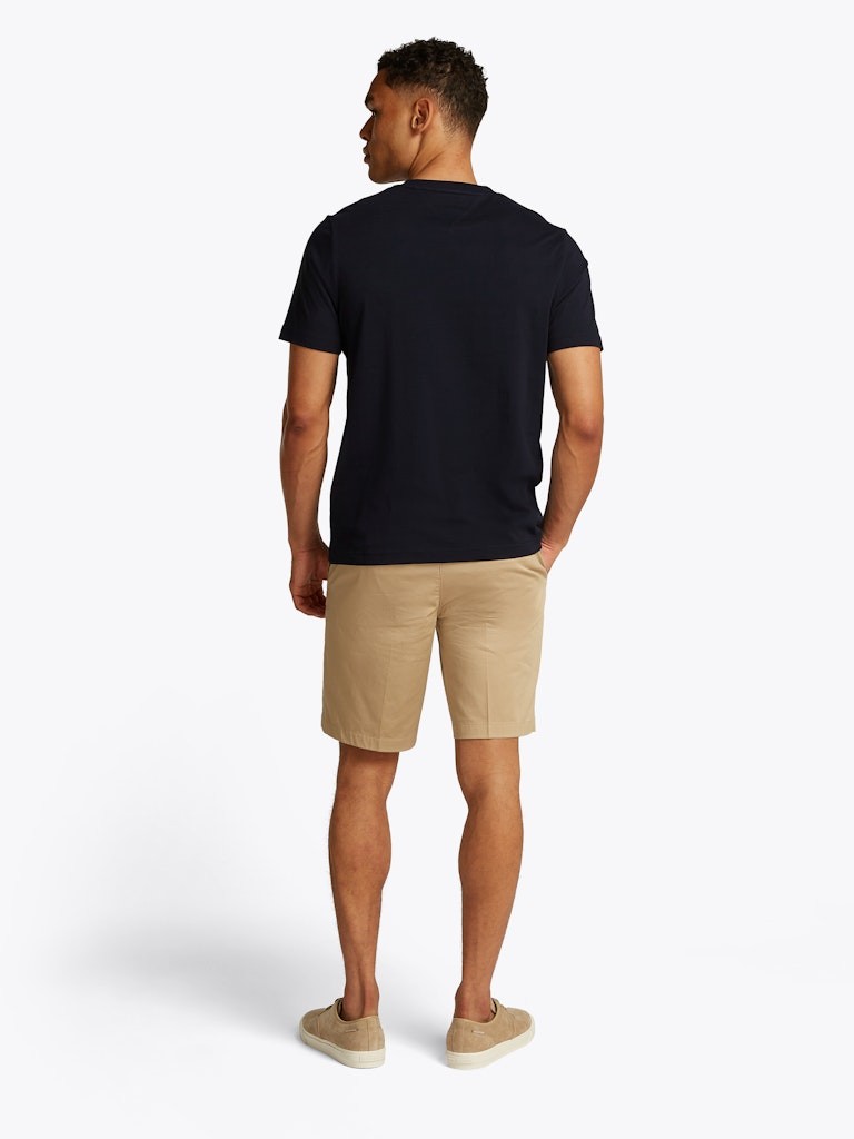 Tommy Hilfiger Rejeneratif Pamuk Lacivert Erkek Kısa Kollu T-Shirt - MW0MW36498DW5
